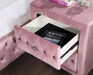 ZOHAR Night Stand, Pink - Inland Furniture (San Bernardino, CA)