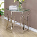 ZOLA Chrome End Table - Inland Furniture (San Bernardino, CA)