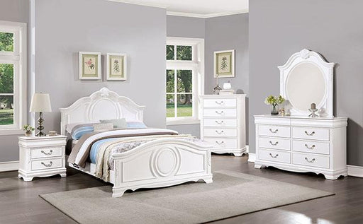 ALECIA Dresser, White - Inland Furniture (San Bernardino, CA)