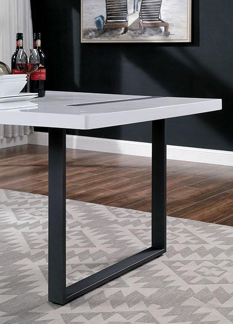 Alessia 7 Pc Dining Table Set - Inland Furniture (San Bernardino, CA)