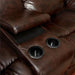 Winslow Love Seat w/ Center Console - Inland Furniture (San Bernardino, CA)
