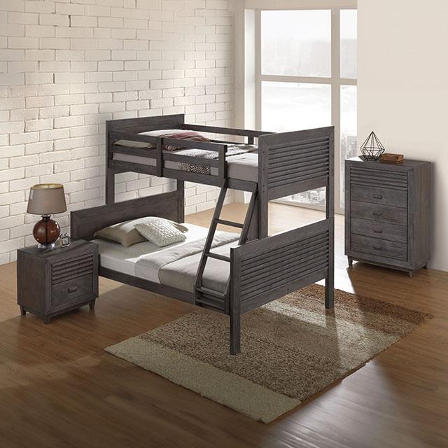 Witham Twin/Full & Twin/Twin Bunk Bed - Inland Furniture (San Bernardino, CA)
