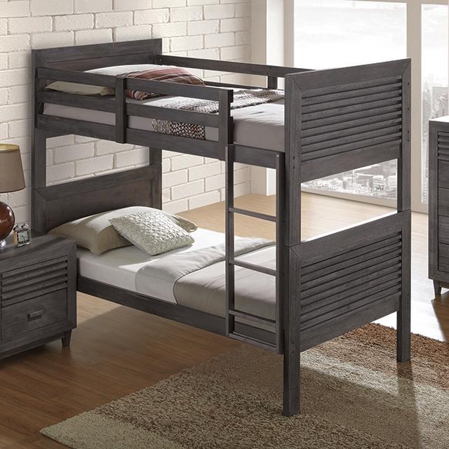 Witham Twin/Full & Twin/Twin Bunk Bed - Inland Furniture (San Bernardino, CA)