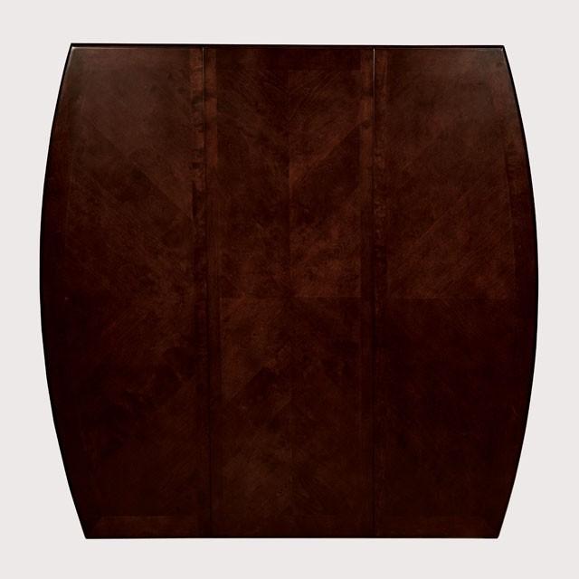WOODSIDE II Dark Cherry/Espresso Counter Ht. Table w/ 18" Leaf - Inland Furniture (San Bernardino, CA)