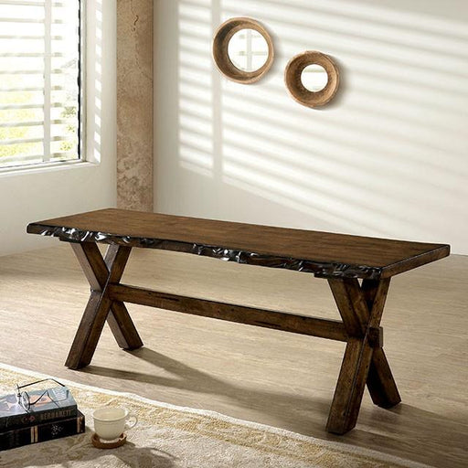Woodworth Walnut Bench - Inland Furniture (San Bernardino, CA)