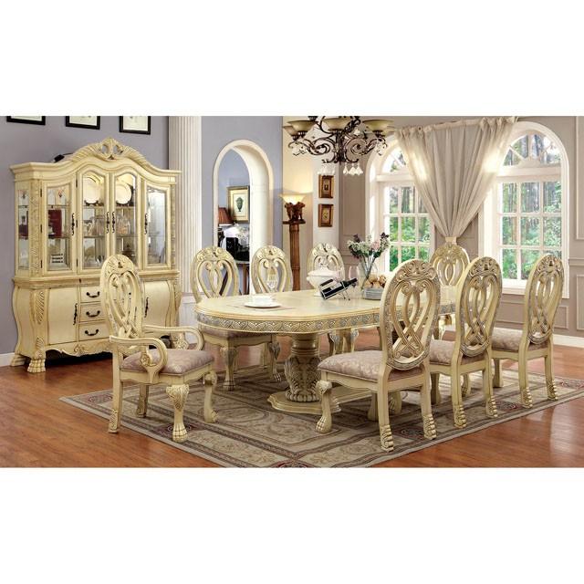 WYNDMERE Vintage White Side Chair (2/CTN) - Inland Furniture (San Bernardino, CA)