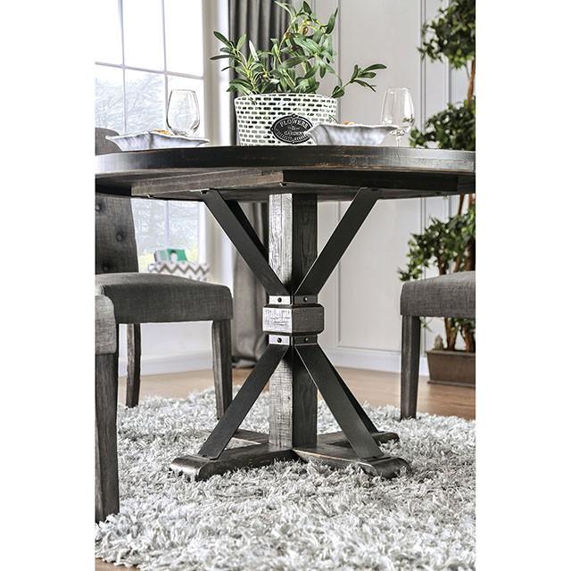 Alfred Dining Table Set - Inland Furniture (San Bernardino, CA)