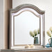 ALLIE Mirror Beige & Rose Gold - Inland Furniture (San Bernardino, CA)
