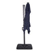 Xico 8 Ft Square Umbrella w/ Double Top w/ LED Light + 37" Large Base - Inland Furniture (San Bernardino, CA)
