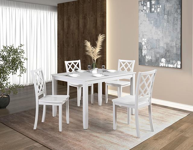 Yamhill 5 Pc. Dining Table Set - Inland Furniture (San Bernardino, CA)