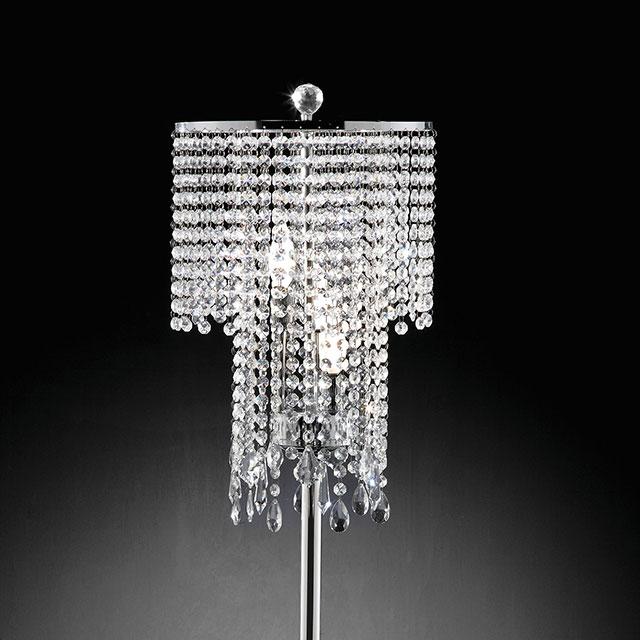 Alrai Clear 31 1/2"H Table Lamp - Inland Furniture (San Bernardino, CA)