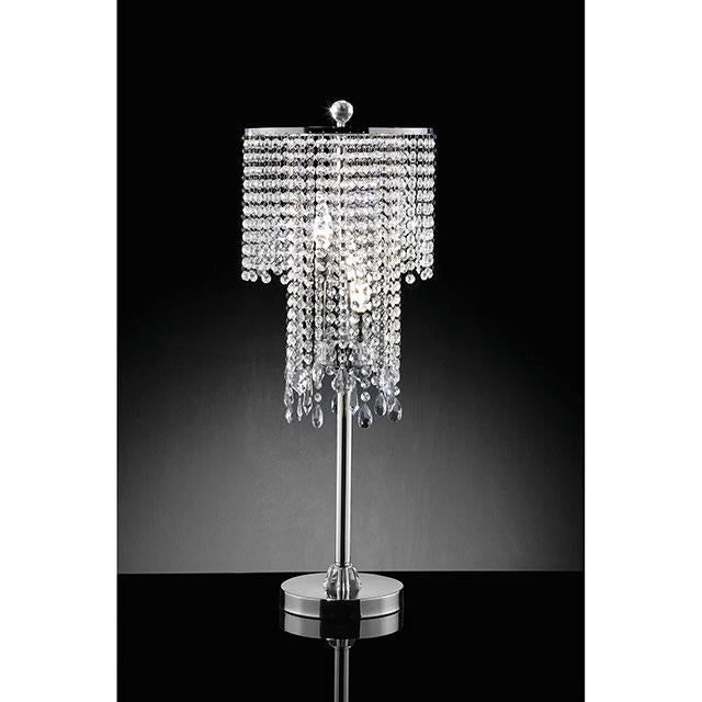 Alrai Clear 31 1/2"H Table Lamp - Inland Furniture (San Bernardino, CA)