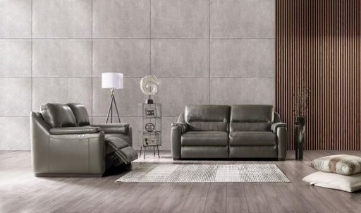 ALTAMURA Power Sofa, Gray & Beige - Inland Furniture (San Bernardino, CA)