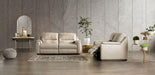 ALTAMURA Power Sofa, Gray & Beige - Inland Furniture (San Bernardino, CA)
