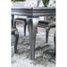 Amina Gray Dining Table - Inland Furniture (San Bernardino, CA)