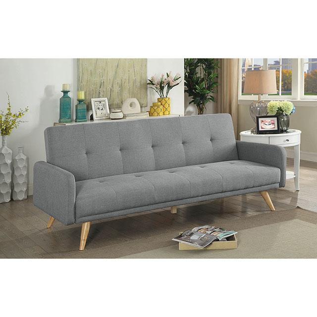 Burgos Futon Sofa - Inland Furniture (San Bernardino, CA)