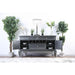 Amina Gray Server - Inland Furniture (San Bernardino, CA)