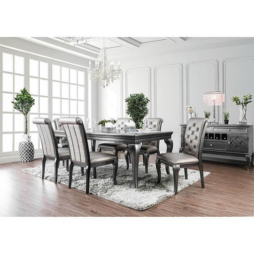 Amina Dining Table Set - Inland Furniture (San Bernardino, CA)