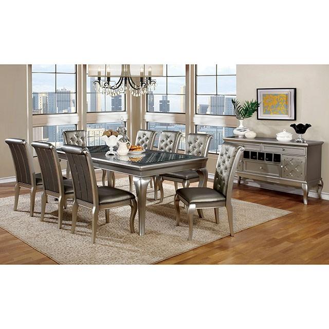 Amina Dining Table Set - Inland Furniture (San Bernardino, CA)