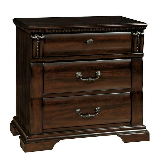 BURLEIGH Cherry Night Stand - Inland Furniture (San Bernardino, CA)