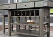 ANAYA Counter Ht. Table, Gray - Inland Furniture (San Bernardino, CA)