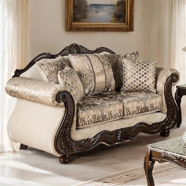 Andalusia Loveseat - Inland Furniture (San Bernardino, CA)