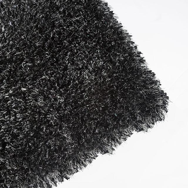 Annmarie Black 5' X 8' Area Rug - Inland Furniture (San Bernardino, CA)