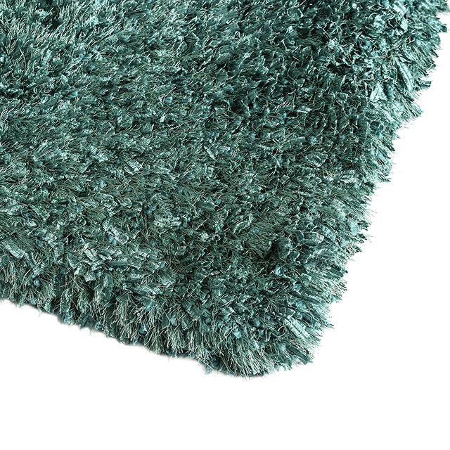 Annmarie Teal 5' X 8' Area Rug - Inland Furniture (San Bernardino, CA)