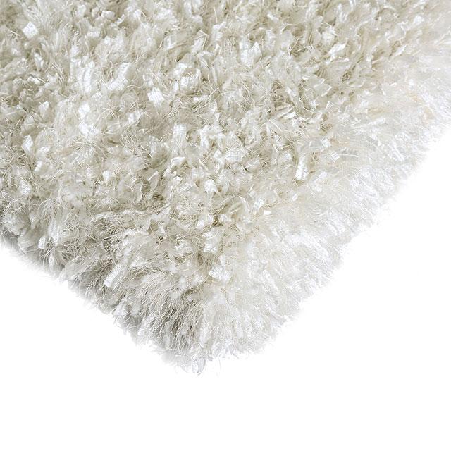 Annmarie White 5' X 8' Area Rug - Inland Furniture (San Bernardino, CA)