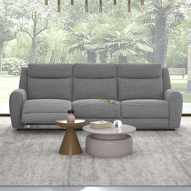Antonius Manual Recliner Sofa - Inland Furniture (San Bernardino, CA)