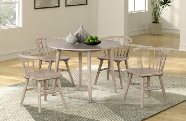 Yate Round Dining Table - Inland Furniture (San Bernardino, CA)