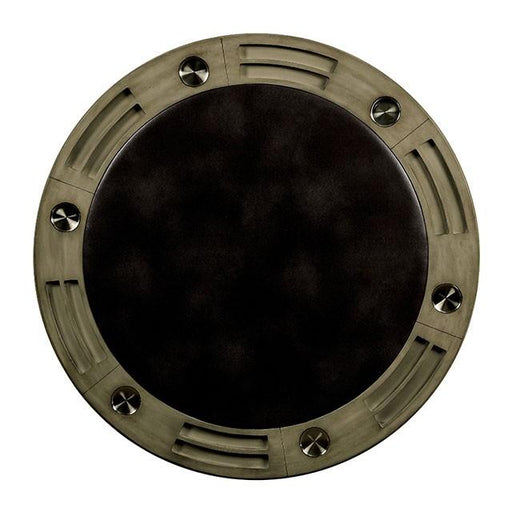 YELENA Gray Game Table - Inland Furniture (San Bernardino, CA)