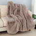 Caparica Blush Throw, Blush - Inland Furniture (San Bernardino, CA)