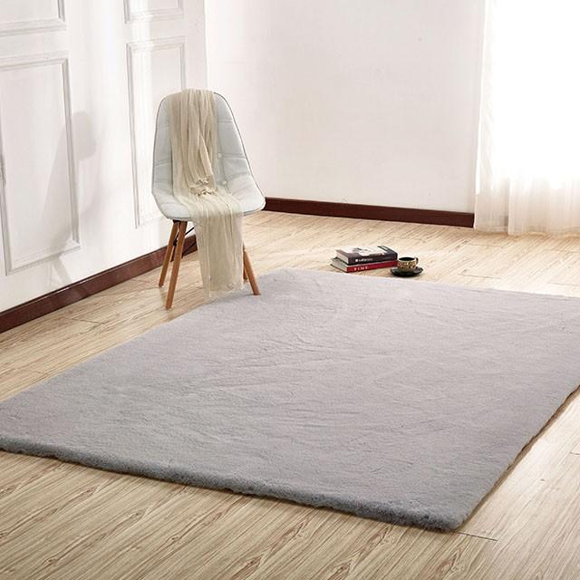 Caparica Silver 5' X 7' Area Rug - Inland Furniture (San Bernardino, CA)