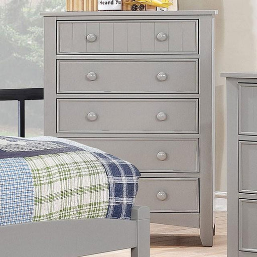 Caren Gray Chest - Inland Furniture (San Bernardino, CA)
