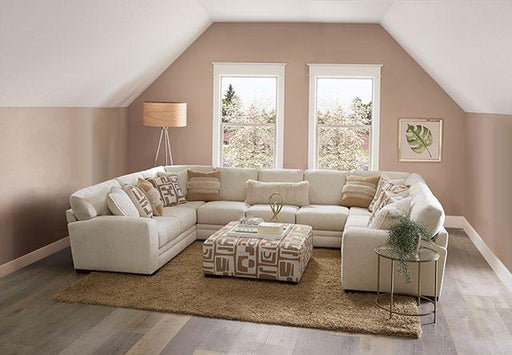 CARLETON Sectional, Ivory/Tan - Inland Furniture (San Bernardino, CA)