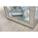 Carrollton Chrome Curio Cabinet - Inland Furniture (San Bernardino, CA)