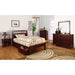 Carus Cherry Twin Bed - Inland Furniture (San Bernardino, CA)