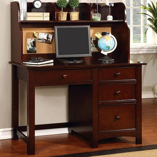 Omnus Cherry Desk - Inland Furniture (San Bernardino, CA)
