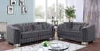 CASTELLON Chair, Dark Gray - Inland Furniture (San Bernardino, CA)