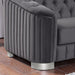 CASTELLON Chair, Dark Gray - Inland Furniture (San Bernardino, CA)