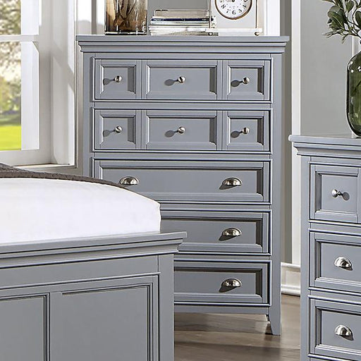 CASTLILE Chest, Gray - Inland Furniture (San Bernardino, CA)