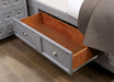 CASTLILE Queen Bed, Gray - Inland Furniture (San Bernardino, CA)