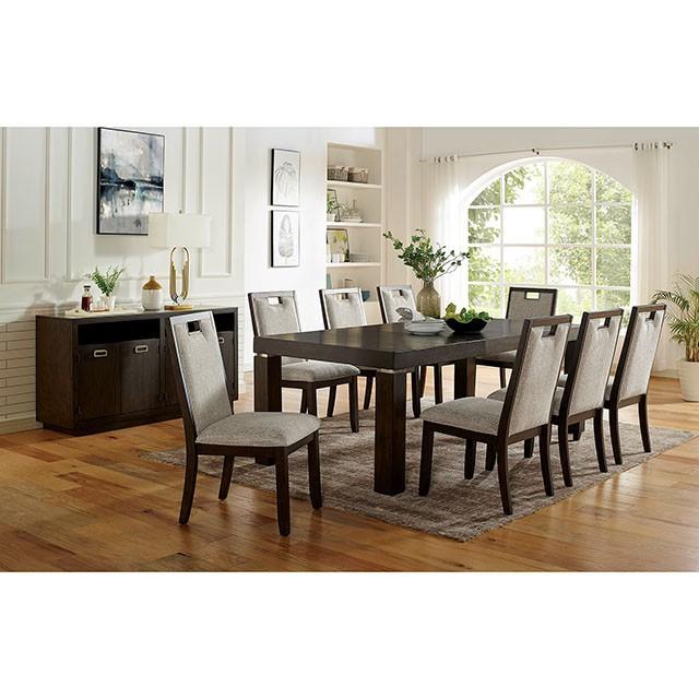 CATERINA Dining Table w/ 1 x 18" Leaf - Inland Furniture (San Bernardino, CA)