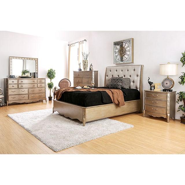 Celine E.King Bed - Inland Furniture (San Bernardino, CA)