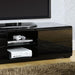 Cerro Black 59" TV Console, Black - Inland Furniture (San Bernardino, CA)