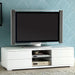 Cerro White 59" TV Console, White - Inland Furniture (San Bernardino, CA)
