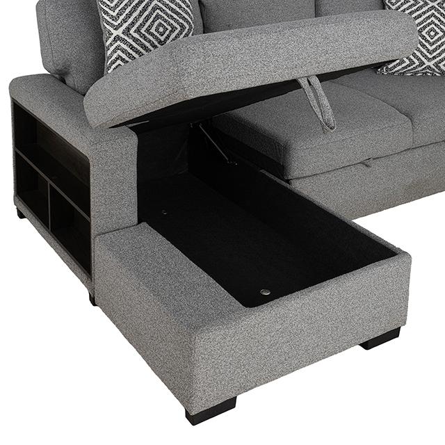 Chatham Sectional Gray - Inland Furniture (San Bernardino, CA)