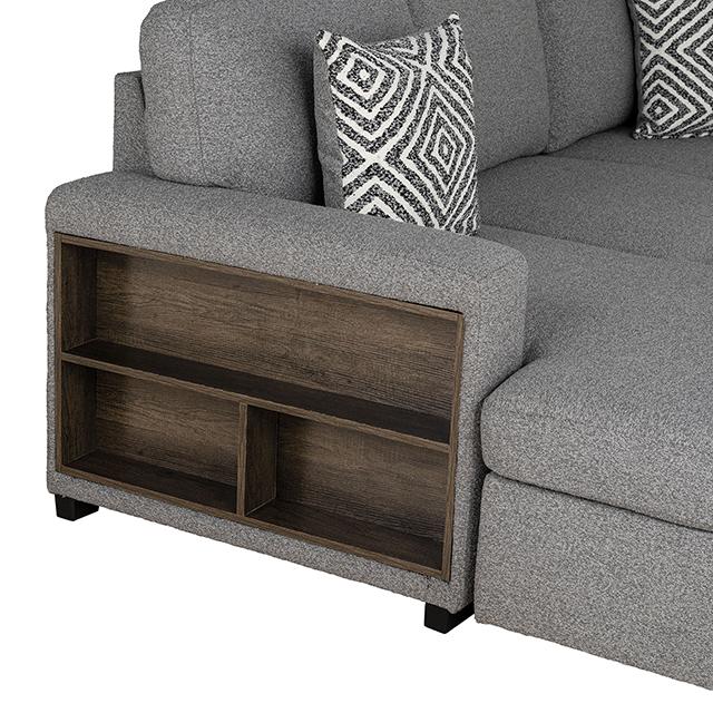 Chatham Sectional Gray - Inland Furniture (San Bernardino, CA)