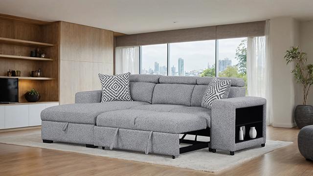 Chatteris Sectional Contemporary - Inland Furniture (San Bernardino, CA)